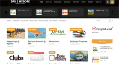 Desktop Screenshot of dpsmysore.com